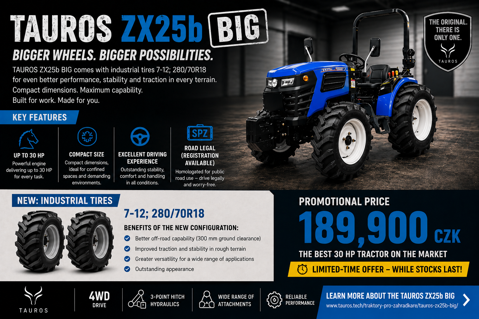 Tauros ZX25b BIG - ENGLISH